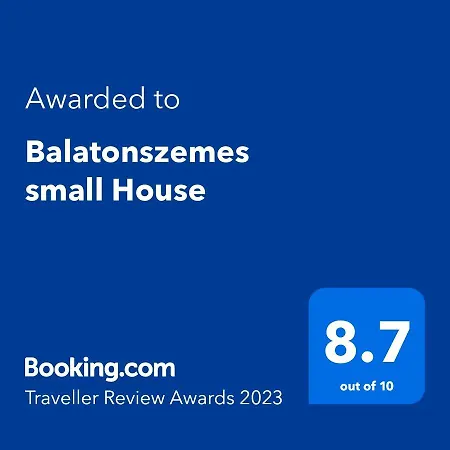 Balatonszemes Small House מראה חיצוני תמונה